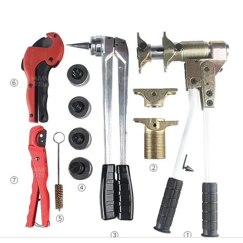 Ferramentas de encanamento pex encaixe ferramenta PEX-1632 escala 16-32mm garfo encaixes com boa qualidade popular ferramenta encanamento friso ferramenta