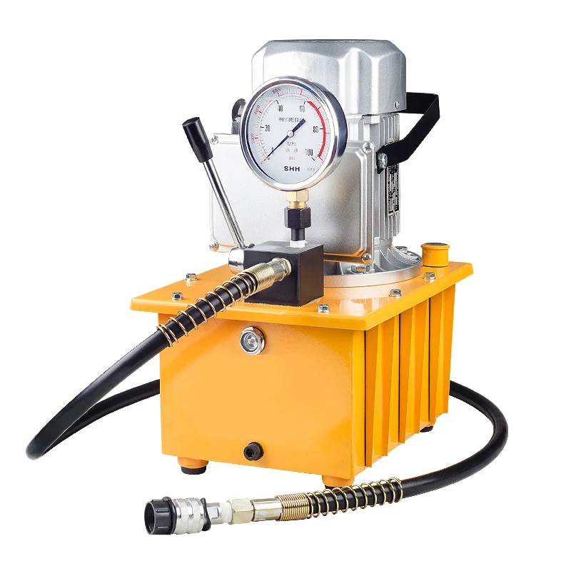 DYB-63A 220V high Pressure Electric Hydraulic Pump Electric Hydraulic Station Fast Low Power With Shockproof Pressure Gauge