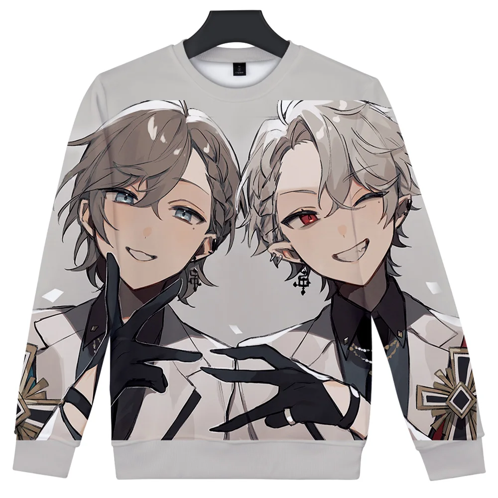 Vtuber Kuzuha Kanae 3D print sweater winter  Holiday passionate Men/Women casual Kawaii Round harajuku sweatshirt long sleeve