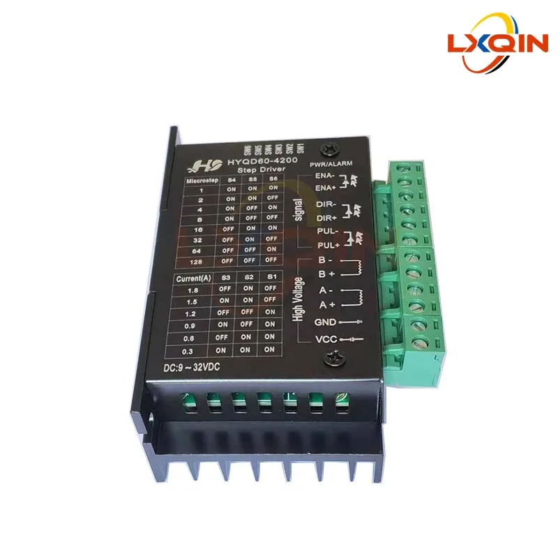 Lxqin impressora stepper motor com motorista HYQD60-4200 para xp600 i3200 cabeça de impressão para allwin xuli humano y eixo alimentação de papel