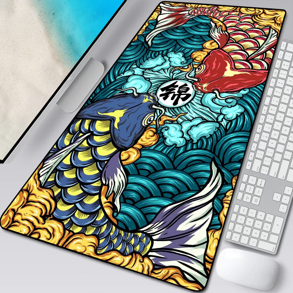 New Chinese Style Gaming Gamer Ink Mouse Pad High-Quality Rubber Mousepad Computer Accessories Keyboard Mouse Popular Mat