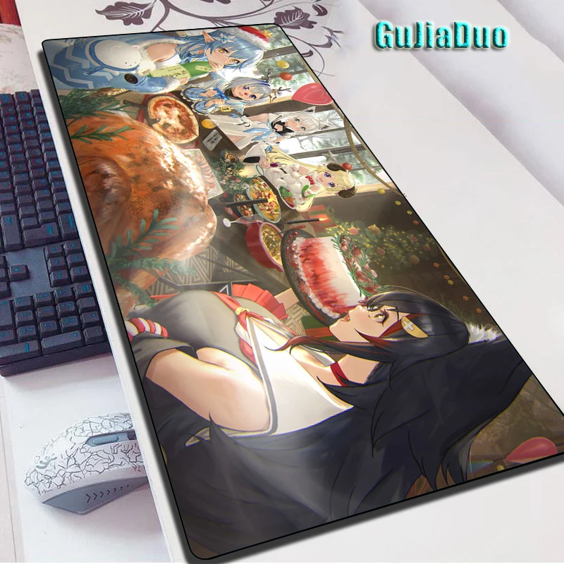 80x40CM Comic Sexy Kawaii Mädchen Maus Pad Pc Gamer Computer Tastatur Tisch Schreibtisch Matte XXL Nette Anime mousepad Gaming Zubehör