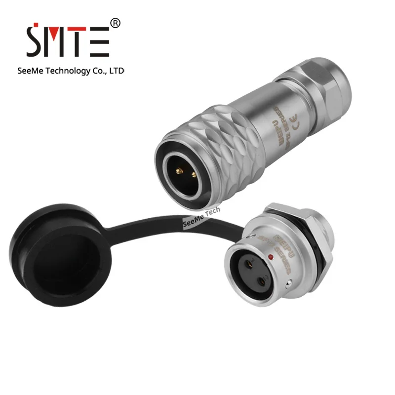 

Weipu aviation connector SF12 series plug and socket 2 / 3 / 4 / 5 / 6 / 7 / 9-core waterproof IP67