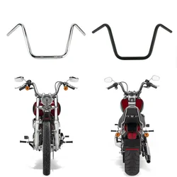 Universal 22mm Vintage Motorcycle Handlebar Super High Scooter Handle Bar 7/8 Chopper Bobber Cruiser Sportster Steering Wheel