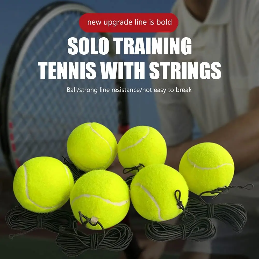 Tennis Training Ball with String, Trainer Balls, Self Practice Tool, Equipment for Exercise