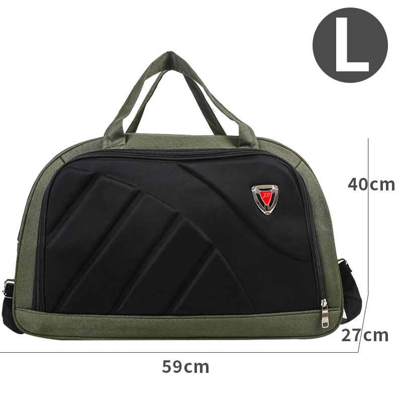 Nylon Waterproof Travel Bag Large Capacity Messenger Duffle Bag Shoulder Weekend Travel Bags For Men