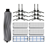 Replacement HEPA Filter for ILIFE A8 A6 X620 X623 Roller Main Brush Sweeping Robot Vacuum Cleaner Primary Filters Side Brushes