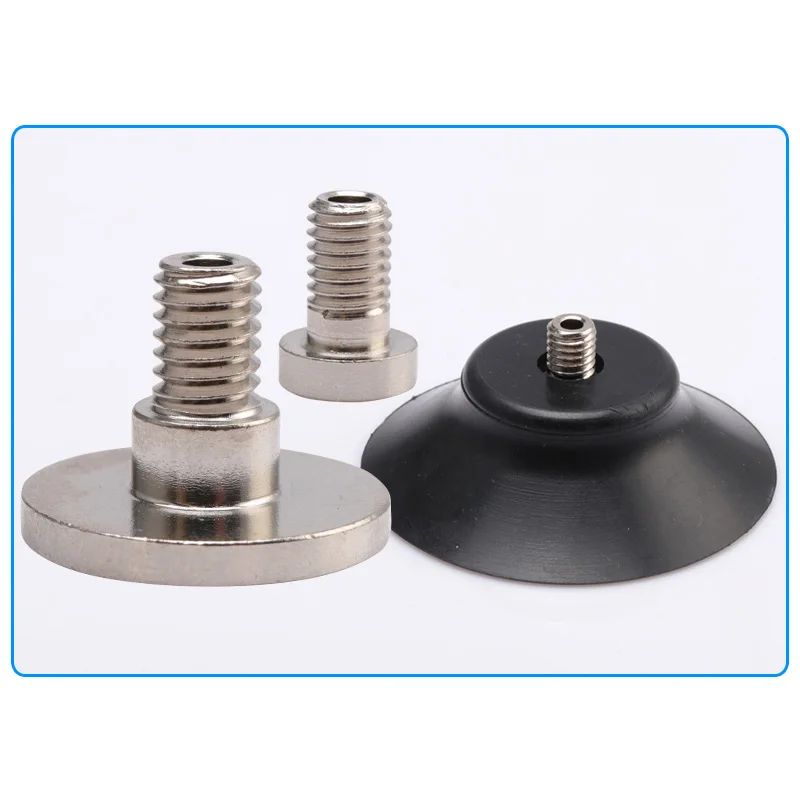 10 шт., разъем для вакуумной присоски, фитинг для промышленного рычага робота M5 M6, преобразование PFG PJG, вакуумный патрон, опорный винт, пневматический