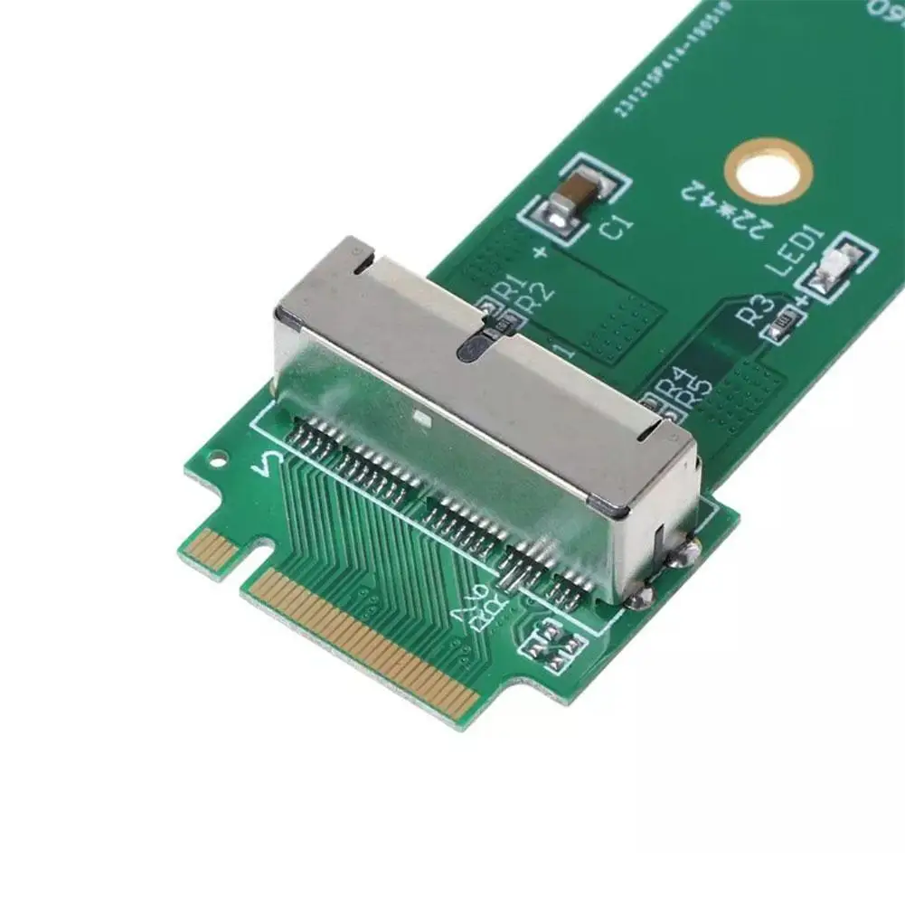 Tarjeta adaptadora PCI-e de alta calidad para MacBook Air Pro, 12 + 16 pines SSD para PC, ordenador, M.2 Key M (NGFF), accesorios, convertidor H9Z4