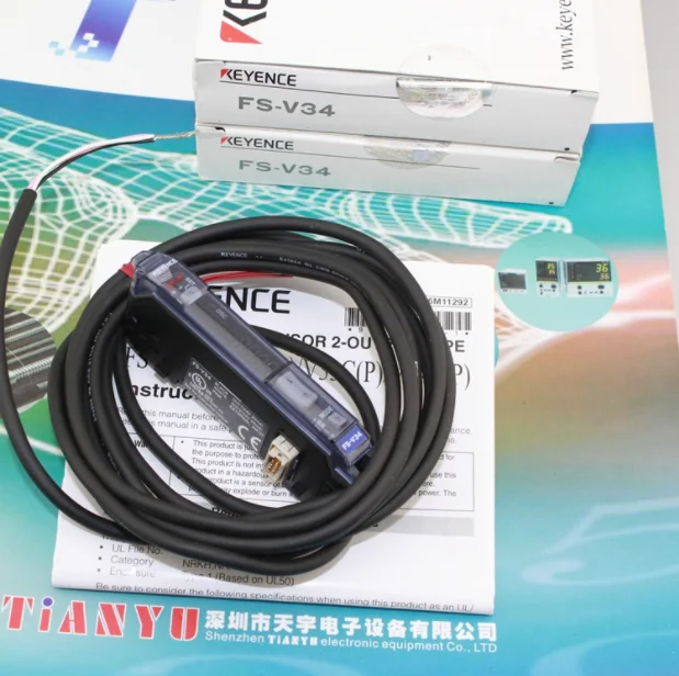 1PCS New Keyence FS-V34 FSV34 Fiber Amplifier Sensor In Box