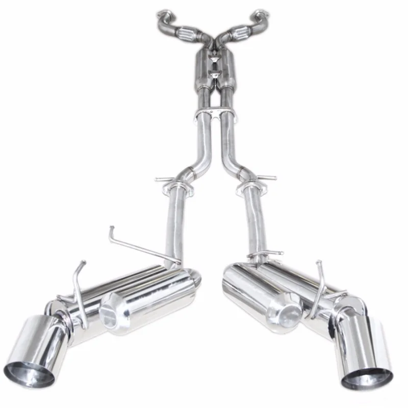 Stainless Steel Automobile double exhaust pipe system