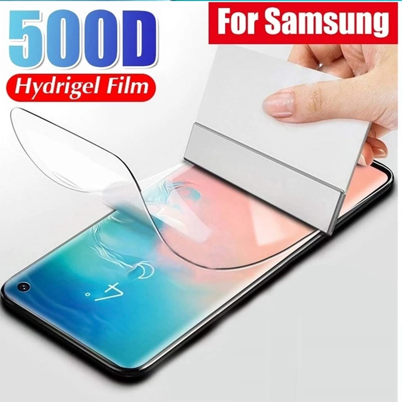 9000D Full Curved Hydrogel Film For Samsung Galaxy S8 S9 Plus Note 9 8 Screen Protector For Samsung S6 S7 Edge Protective Film