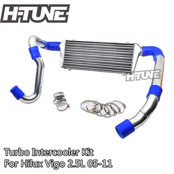 4x4 Pickup Front Mount Turbo Diesel Intercooler Piping Kit for Hilux Vigo KUN15/25 2.5L 05-11
