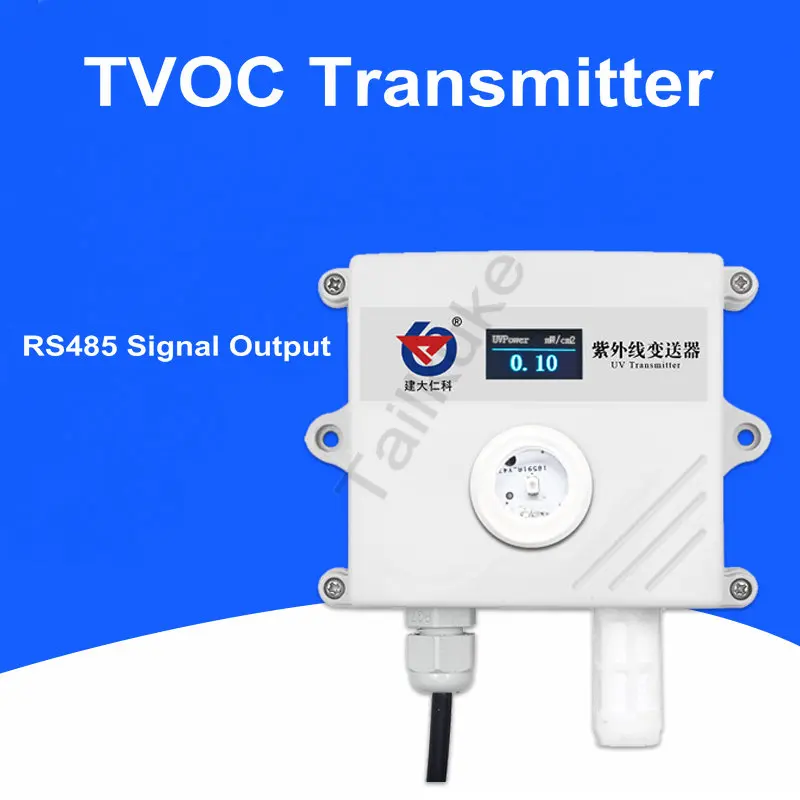 

Wall-mounted Air Quality TVOC Transmitter Sensor RS485 MODBUS Air Detector Transmitter