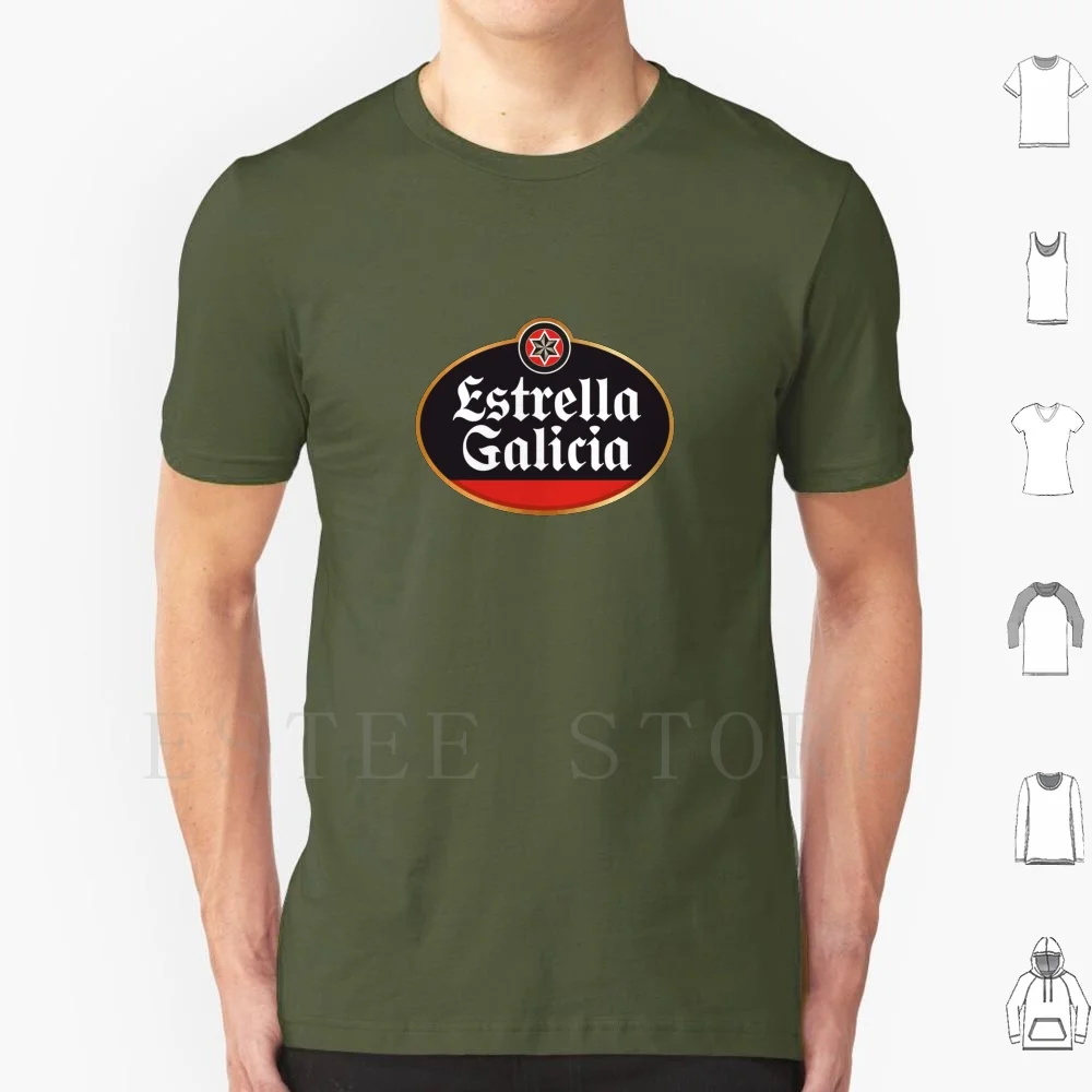 Sekolambemu T Shirt Men Cotton 6xl Estrella Galicia Estrella Galicia 1906 Estrella Galicia 2018 Estrella Galicia Fabrica