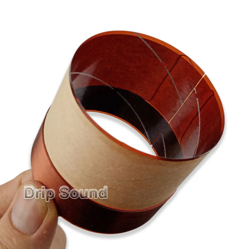 Piezas de reparación de altavoz de graves, bobina de voz, controlador de sonido, 2x61,5x55mm, 7-8ohm, KSV, 61,5 núcleos, cable de cobre redondo de 2 capas