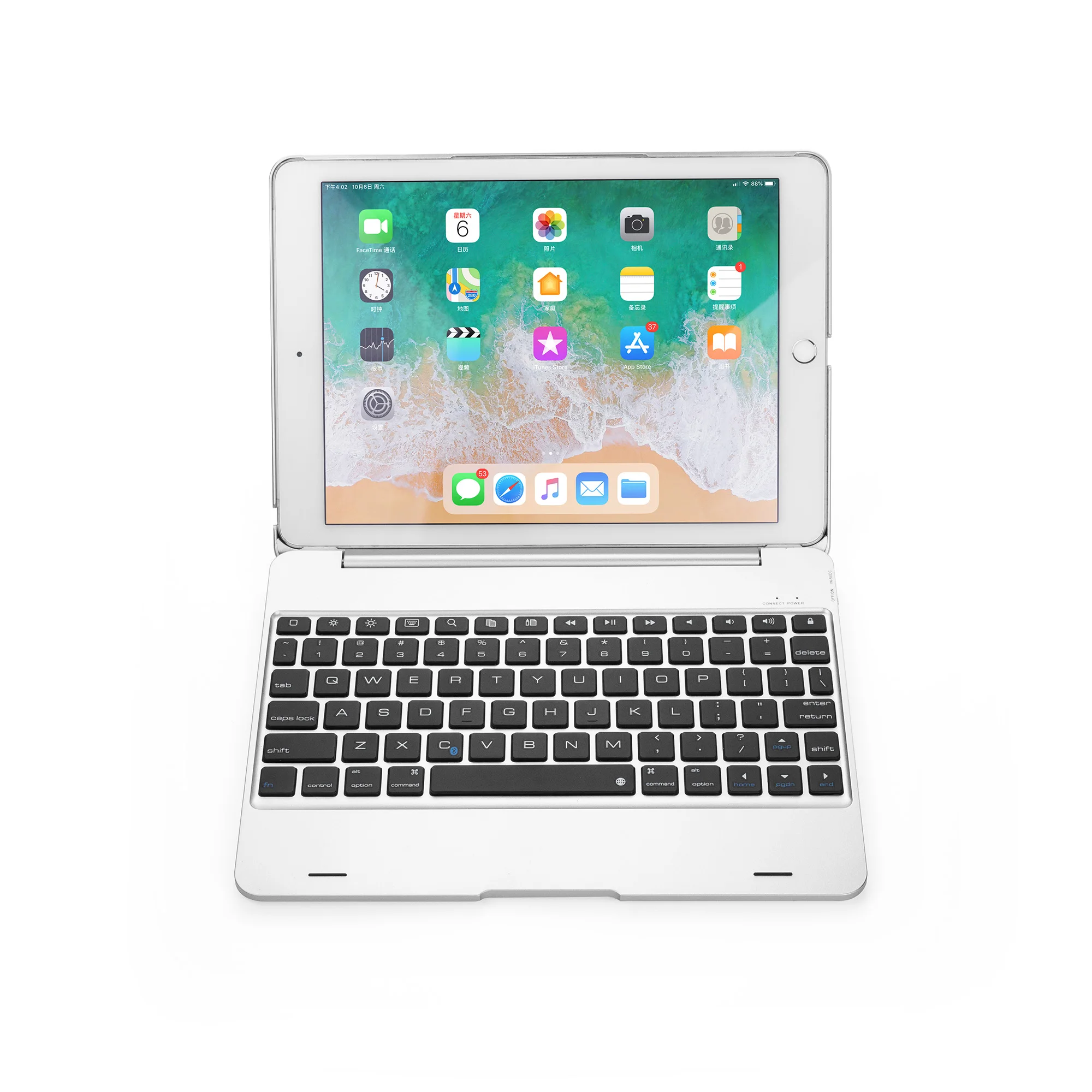 For iPad Air 1 Air 2 Case with Keyboard ABS Wireless For iPad Pro 9.7 Cover Keyboard Case For iPad 5 6 9.7 2017 2018