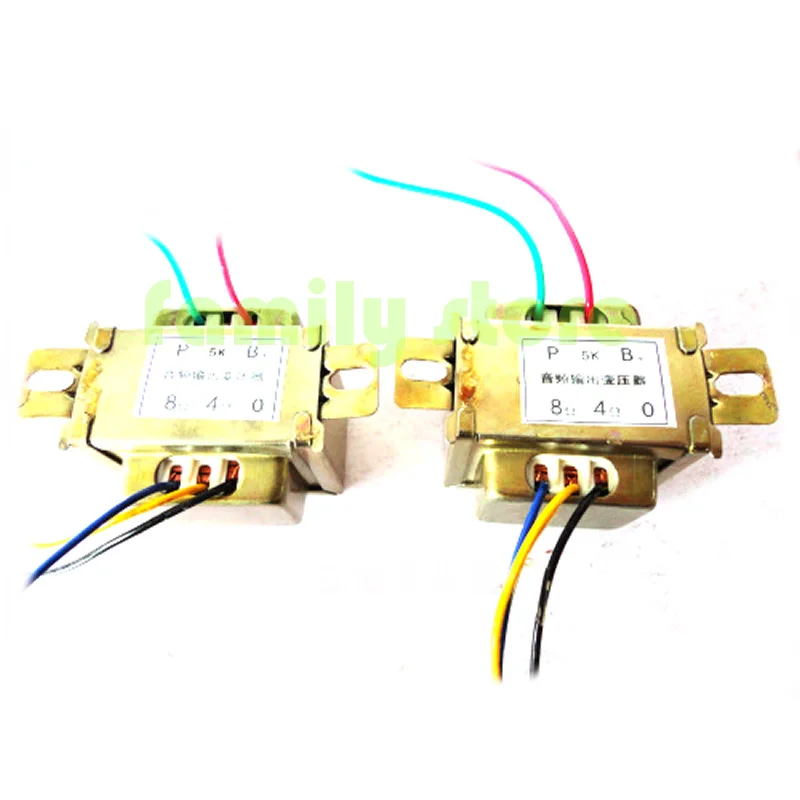 12.5H 476Ω tube amplifier 5K 3W single-ended output transformer is suitable for 6P1, 6P14 and other small amplifiers.