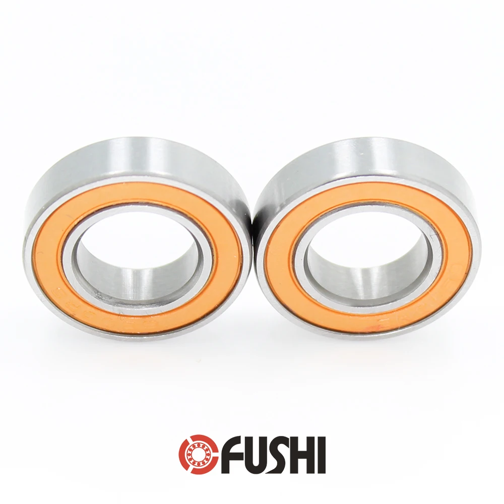 2 Stück 12 x 18 x 4 S61701 2RS CB / S6701 2RS CB ABEC7 12 x 18 x 4 mm Edelstahl-Hybrid-Keramik-Kugellager S6701RS – Detail 6