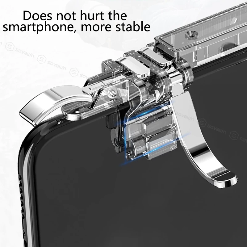 K19 Mini Gamepad trigger per Free Fire PUBG Controller per telefono cellulare gioco sparatutto pulsante di fuoco chiave di mira L1R1 per iPad Android