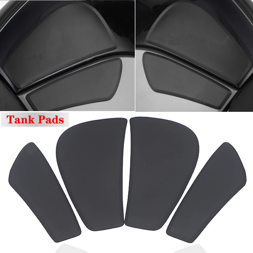 For BMW R1250RT R1200RT Motorcycle Side Fuel Tank Pad Tank Pads Protector Stickers Decal Gas Knee Grip Traction Pad Side Sticker