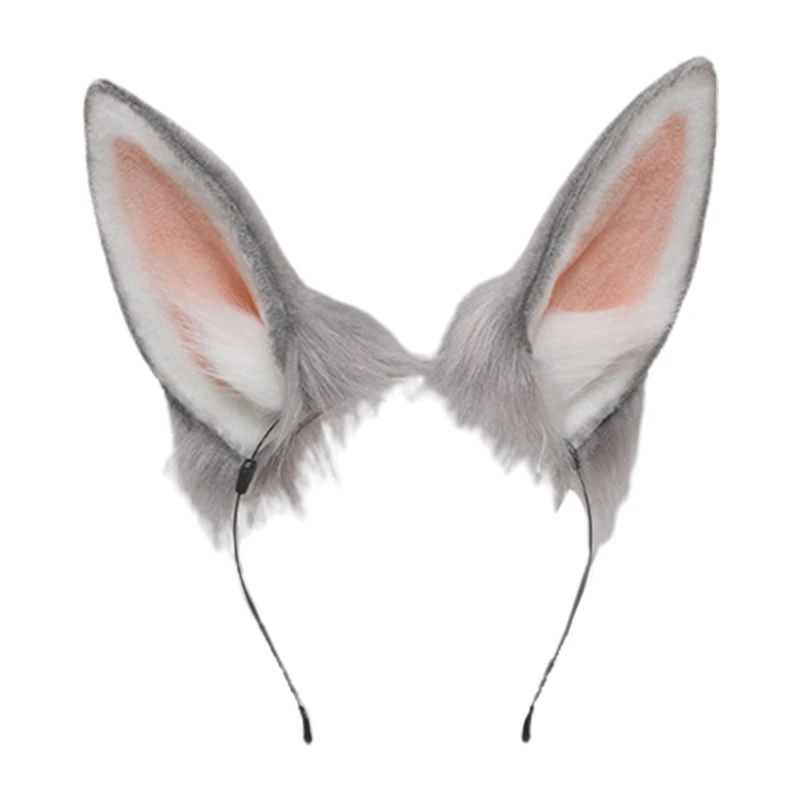 Oreilles de chat lapin en peluche pour filles, accessoires Kawaii, belle coiffure de fête, Anime Cosplay