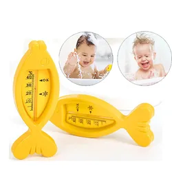 Baby Bad Thermometer Cartoon Vis Water Temperatuur Meter Pasgeboren Bad Babybadje Speelgoed Thermometer Bad Baby Care Accessoires