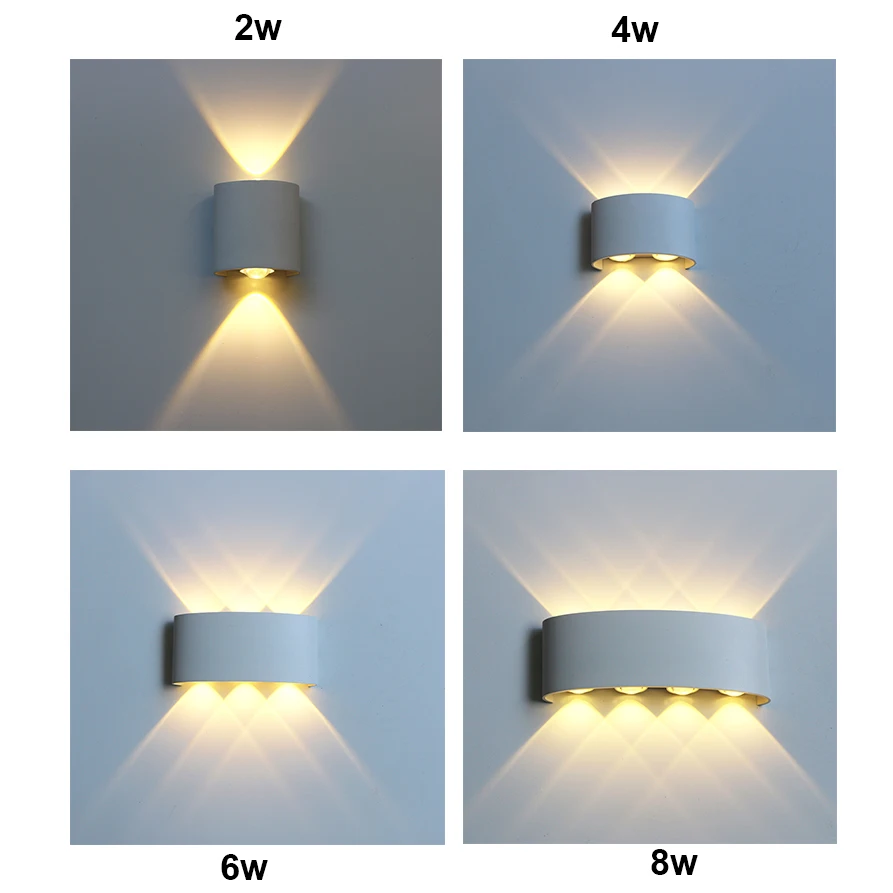 luminaria de parede led moderna para escada ambientes externos iluminacao de cabeceira loft sala de estar corredor da casa 2w 4w 6w 8w arandela 01