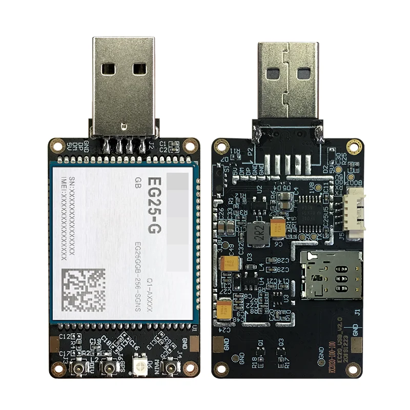 Quectel EG25-G LTE Cat 4 module LTE USB Dongle EG25-G Worldwide LTE UMTS/HSPA+ and GSM/GPRS/EDGE coverage DFOTA eCall and DTMF