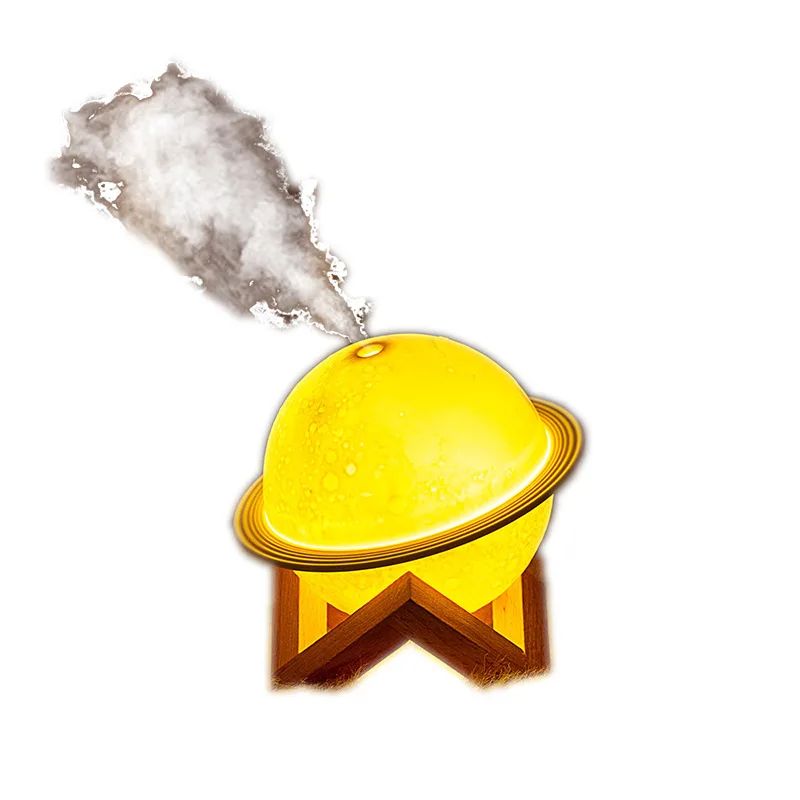 Humidificador ความชื้น Aromaterapia อัลตราโซนิกชุ่มชื้นถ้วยรถบ้าน USB Fogger Mist Maker พร้อมหลอดไฟ LED