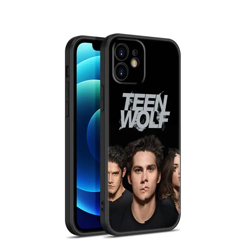 Teen wolf Phone Case For Apple iPhone 13 12 Mini 11 Pro Max XR X XS MAX 6 6S 7 8 Plus 5 5S SE 2020 Black Cover Coque Funda