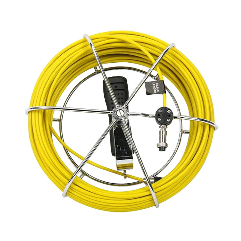 

20M Fiberglass Electric Cable Cable Reel only fits TP9200 Pipe Inspection Camera System