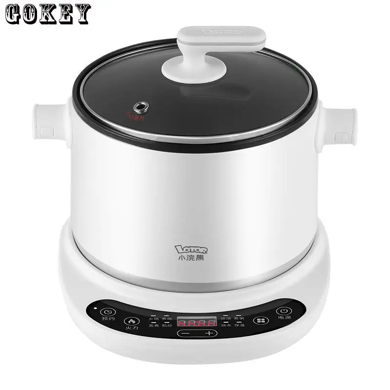 Multi-function Rice Cooker Kitchen Appliance Slow Cooker Cooking Vegetables Cooking Soup Cooking Stews A Pot Multi-purpose 1.8 L