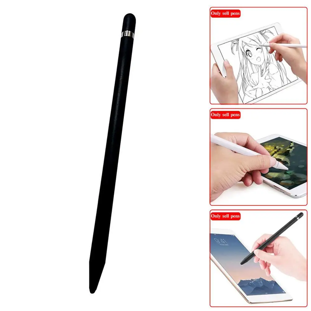 Universal Anti-fingerprints Soft Nib Capacitive Screen ABS Stylus Pen Compatible for All Screen Smartphones and Tablets