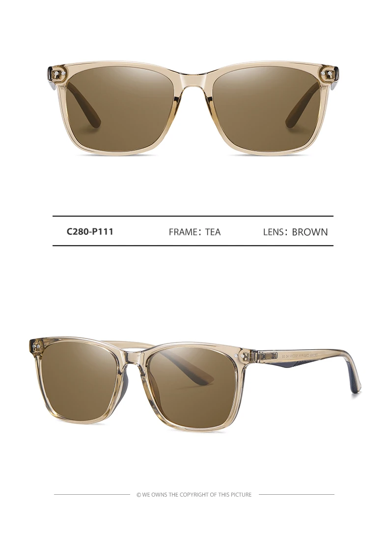 LM Platz Polarisierte Sonnenbrille Frau Mode Reise Gläser Mann Anti Glare Fahren UV400 Brille Trendy Unisex zonnebril dames – Detail 21