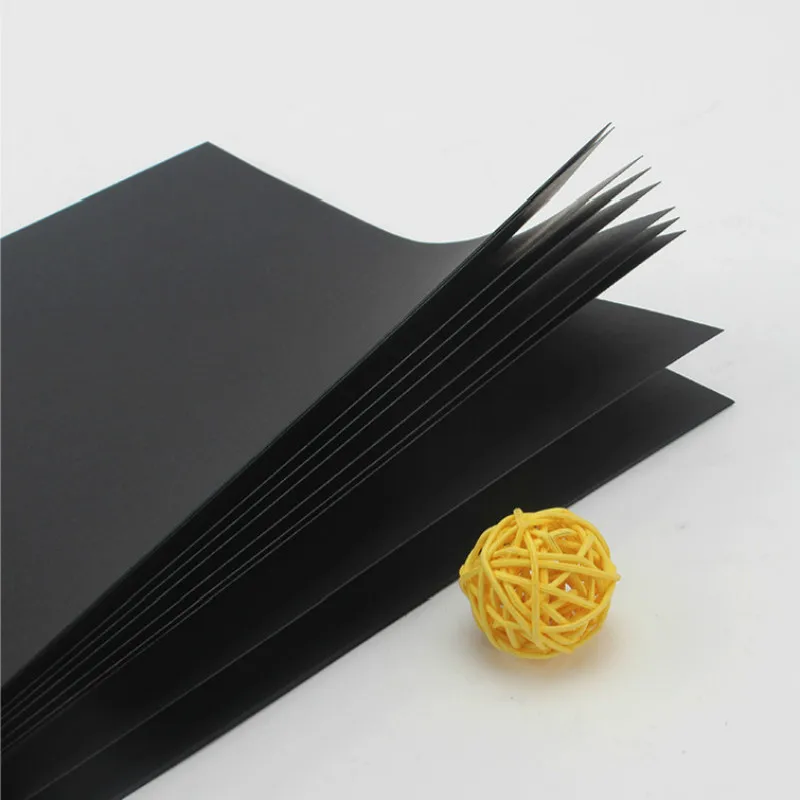 Black Watercolor Paper Cards 300g 400g Sketching Painting Paper Card DIY Office Envelopes Scrapbooking Letter Gift Made Material