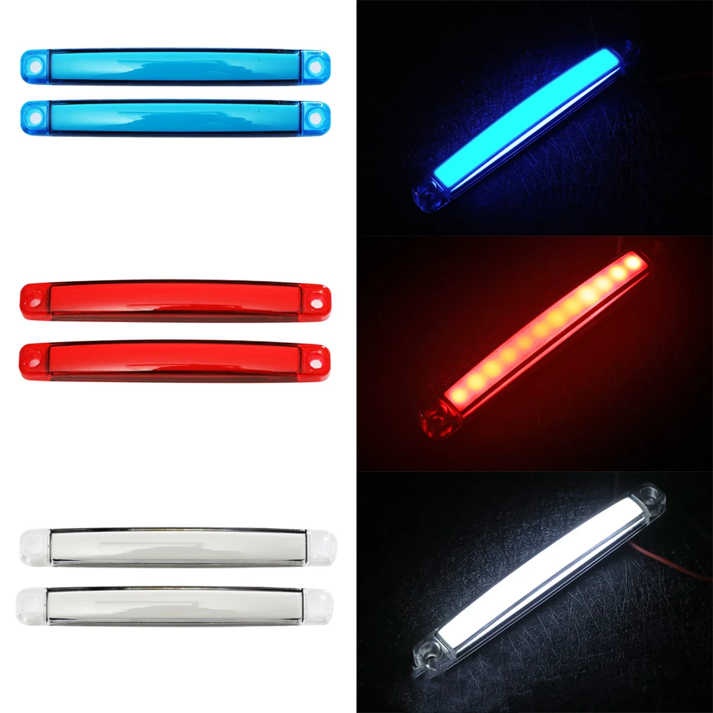 10 Stück Seitenmarkierungsleuchten 12V 24V LED LKW-Beleuchtung Parkleuchten Orange Markierungslampen Anhänger LKW Markierungsleuchten – Detail 8