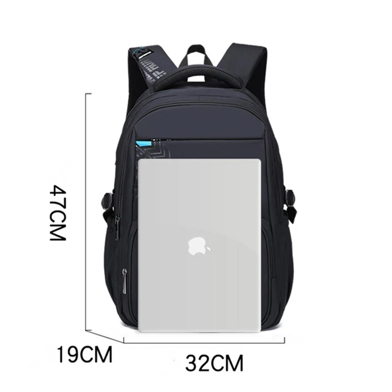 Famous Brand BAIJIAWEI Schoolbags Waterproof Nylon School Backpack For Teenage boys Large-capacity Oxford Backpacks School Bags