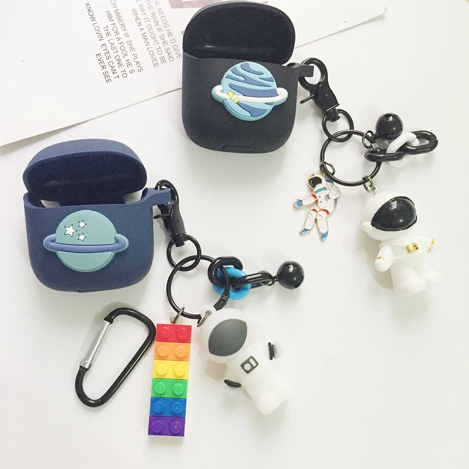 Für JBL 220 Tws /Tune 225 Fall Cartoon Schlüssel Haken Silikon Schutzhülle Für JBL 220 Drahtlose Bluetooth Kopfhörer abdeckung