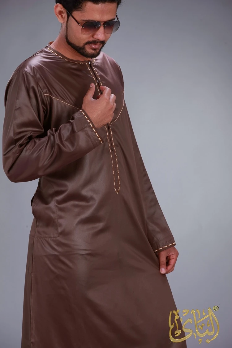 Islamic Clothing Men Robe Long Sleeve Arabic Kaftan Islam Arabian Dress Men Saudi Arabia Muslim Costumes Kurta Pakistan Indian