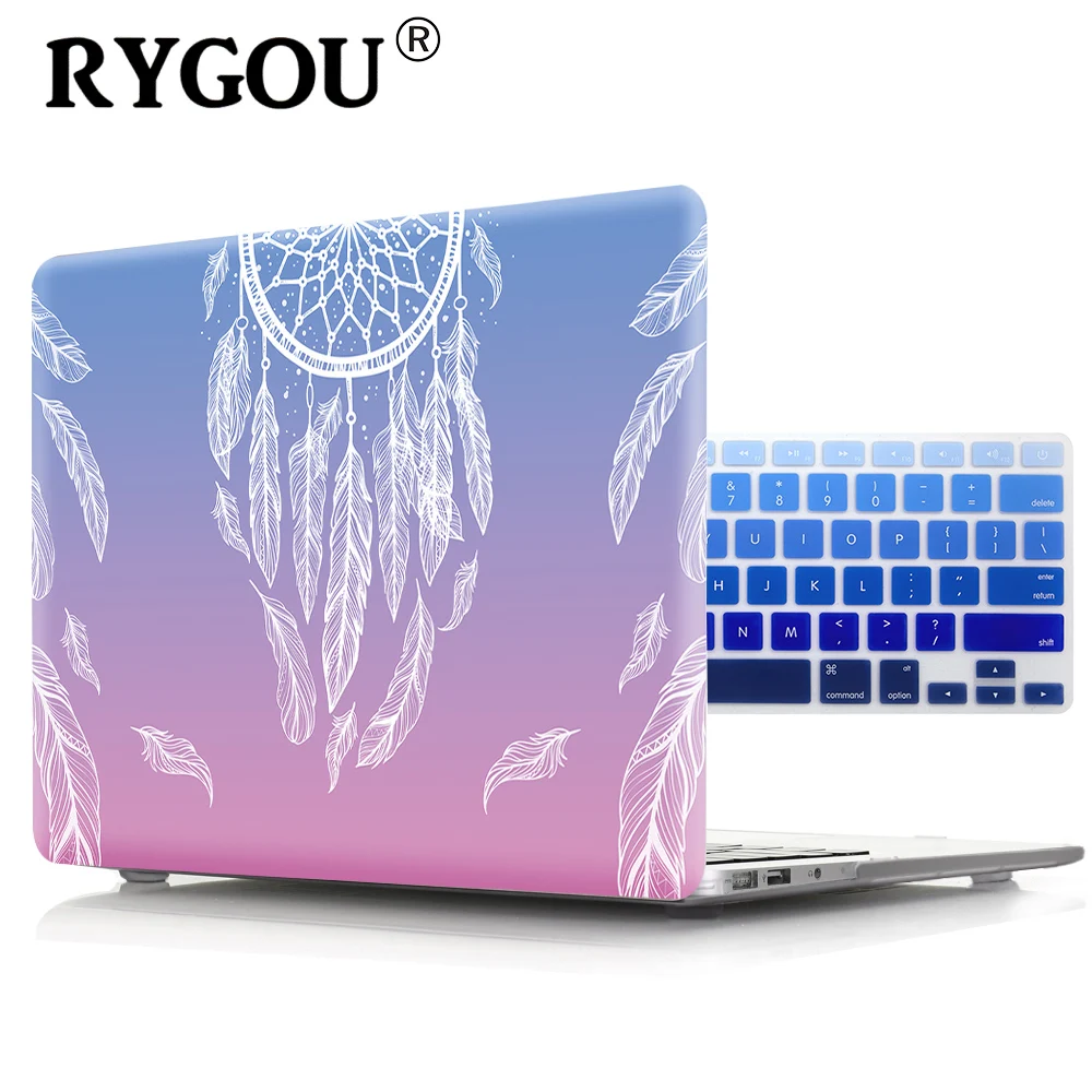 

RYGOU Printing Dream Hard Case For Apple Macbook Air Pro Retina 11 12 13 15 inch Mac book Pro 13 15 With or Without Touch Bar