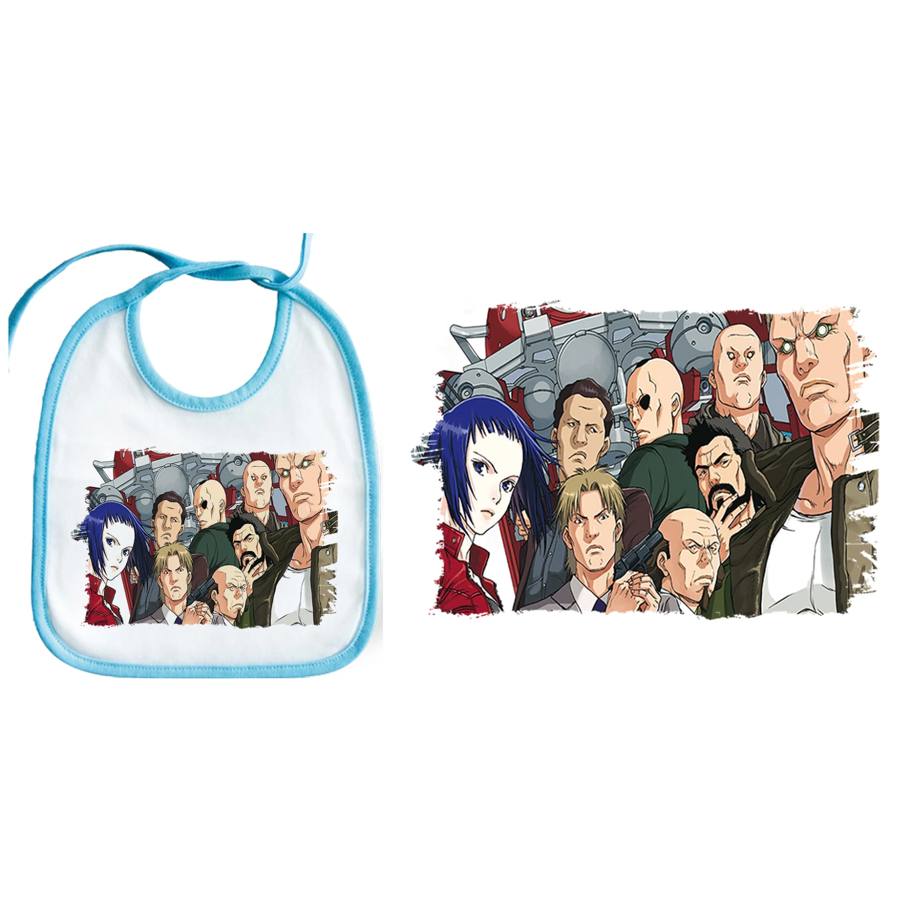 Bib COLOR EDGE GHOST IN THE SHELL baby bib