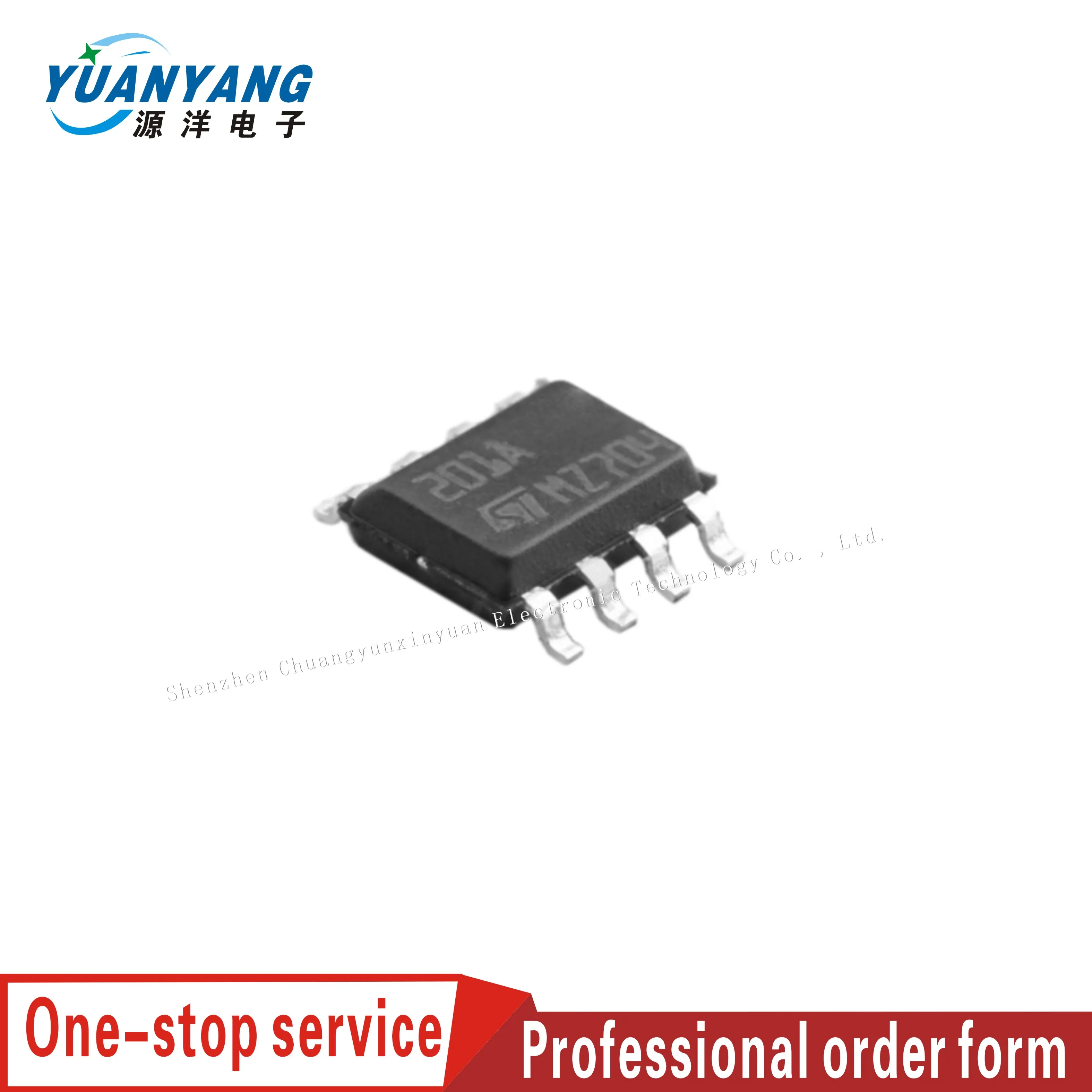 10pcs 100% orginal new in stock LM201ADT printed silk 201A SOP8 precision amplifier general operational amplifier chip