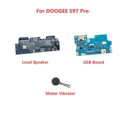 Original DOOGEE S97 Pro USB Board + Loud Speaker Buzzer Ringer With Motor Vibrator For DOOGEE S97 Pro Phone Accessories