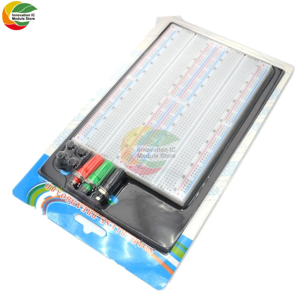 1660hole Experimental Breadboard Test Bench ZY-204 Breadboard Bus Test Circuit Board Experimental Board MB-102 Combination Board