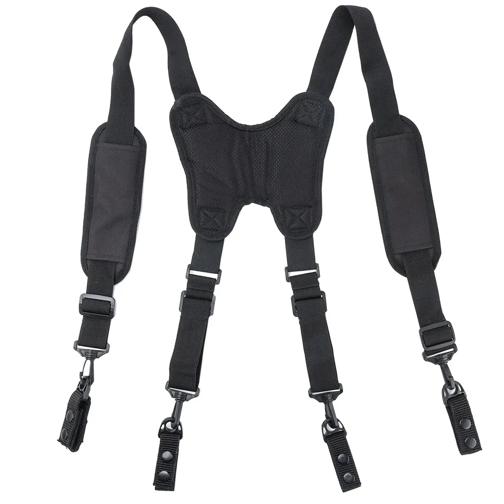 Tactical Suspenders Outdoor Adjustable H-type Suspenders Multi-function Tactical Duty Belt Equipment Harness Combat Belt Strape