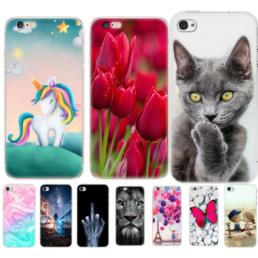 Case For iphone 5s 5 s se 2020 4 4s Case soft tpu phone Shell Cover For Apple iPhone 6s 6 s plus Fundas coque etui bumper