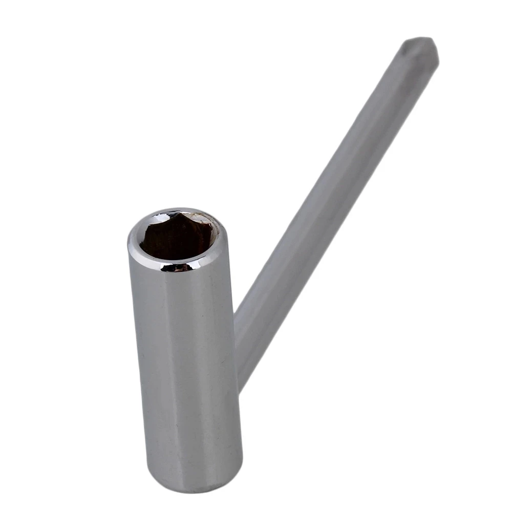 

Серебристый гаечный ключ 6/8 мм для электрических гитар