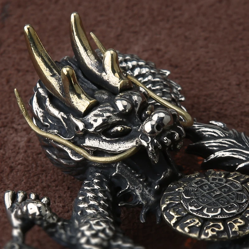 Brass Decorative Clasp Metal Prong Snap Buttons Personalized Ornaments Handmade Creative Claw Handmade Leather Accessories