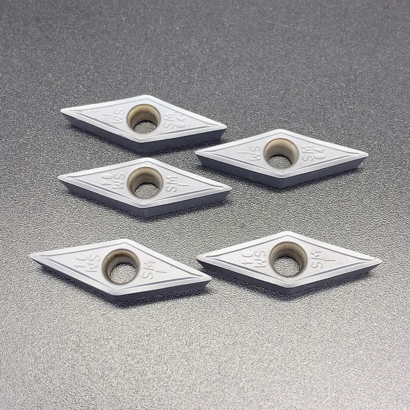VCMT160404 VCMT160408คาร์ไบด์ VCMT 160404 160408 SM IC907 IC908เครื่องกลึงโลหะเครื่อง CNC ตัดเครื่องมือทังสเตน Carb